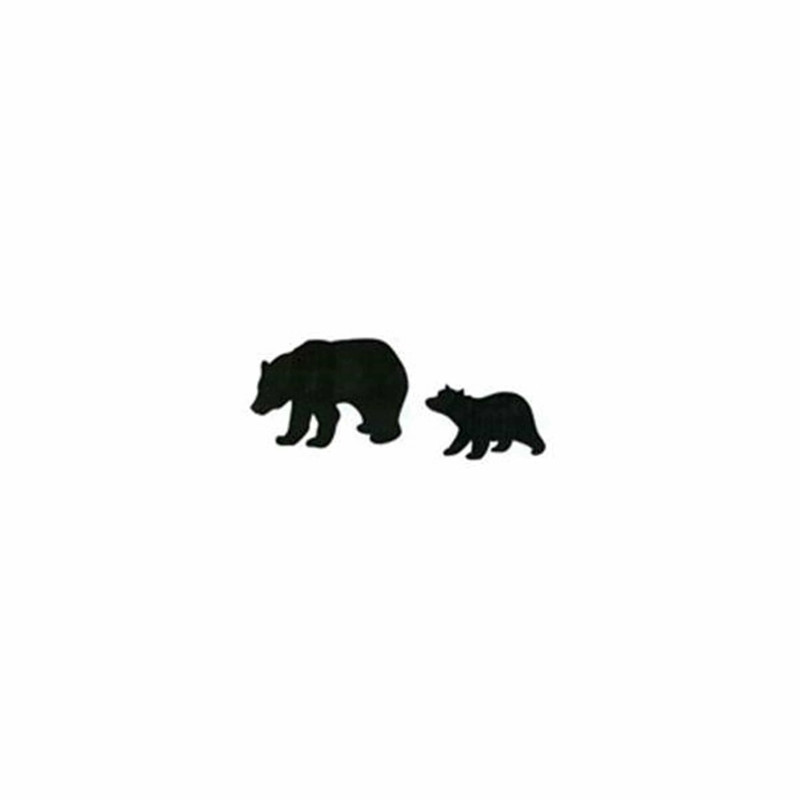 Woodworking Project Paper Plan to Build Mama Bear and Cub Shadow